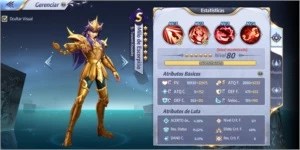 Conta Servidor A33 - LVL 49 - Diamante V (Leia Descrição) - Saint Seiya Awakening SSA