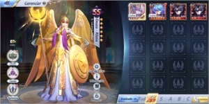 Conta Servidor A33 - LVL 49 - Diamante V (Leia Descrição) - Saint Seiya Awakening SSA