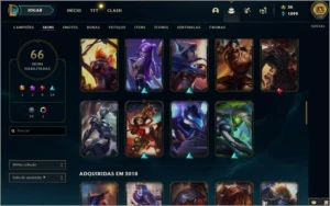 Conta Platina IV - League of Legends LOL