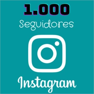 1.000 SEGUIDORES INSTAGRAM - Redes Sociais
