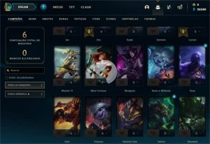 Conta Prata 4 - Smurf LOL (league of legends)