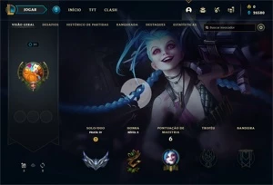 Conta Prata 4 - Smurf LOL (league of legends)