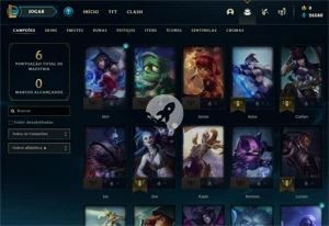 Conta Prata 4 - Smurf LOL (league of legends)