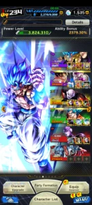 Conta Dragon Ball Legends/ Gogeta Ultra/Hit Ultra/Goku&Freez