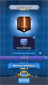 Conta Clash Royale Lvl12 Desafiante 1