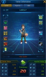 Conta DMO - Server Omegamon - Digimon Masters Online