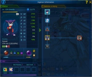 Conta DMO - Server Omegamon - Digimon Masters Online