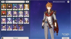 AR 47 HUTAO + DILUC + TARTAGLIA + ASMO R2 - Genshin Impact