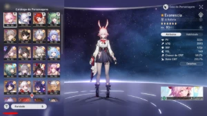 Conta de Honkai Star Rail Várias Jades e Personagens 5✯