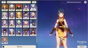AR50 Diluc + 2Tartaglia + Qiqi + Vários 4 Estrelas - Genshin Impact