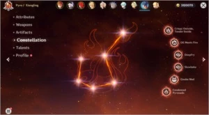 AR50 Diluc + 2Tartaglia + Qiqi + Vários 4 Estrelas - Genshin Impact