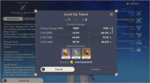 AR50 Diluc + 2Tartaglia + Qiqi + Vários 4 Estrelas - Genshin Impact