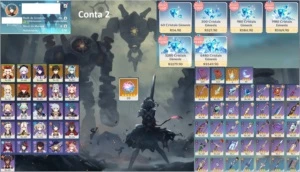 ar 55 klee zhong eula baal qiqi c2 diluc luz do cortador de - Genshin Impact