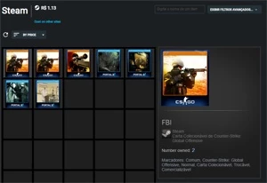 CONTA PRIME CSGO 6 MEDALHAS - Counter Strike