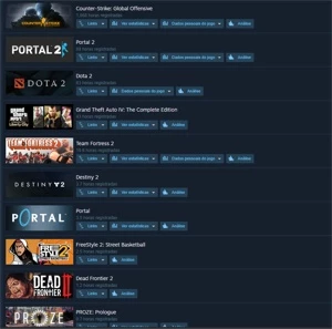 CONTA PRIME CSGO 6 MEDALHAS - Counter Strike