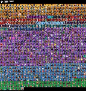 Conta de fortnite com 820 Skins top DMS