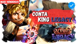 Conta King Legacy 50k: Lvl 4800+Itens épicos+Gemas aleatória