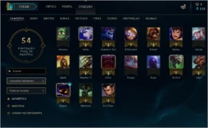 CONTA UNRANKED - SEM REGISTRO - League of Legends LOL