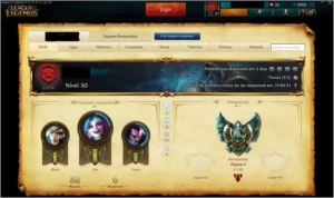 Conta Platina LOL barata Borta Gold com skins - League of Legends