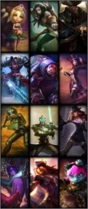 Conta Platina LOL barata Borta Gold com skins - League of Legends