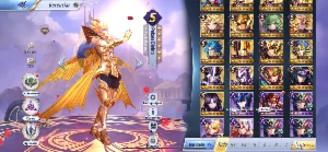 Cc Saint Seiya Serv A141 Shura Div, Defteros, Afro Div - Saint Seiya Awakening SSA
