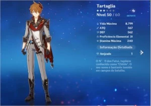Genshin Impact AR41 - Tartaglia, Keqing, Venti + 14 heroes
