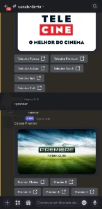 Canais de TV premium - Assinaturas e Premium