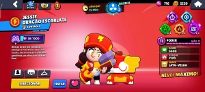 Conta Rara De 2018 - 121.375 Trofeus - Skins Unicas- Para Sa - Brawl Stars