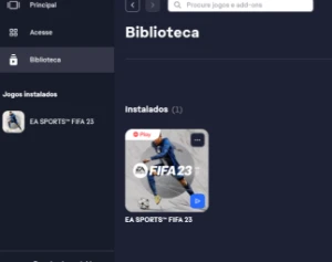 Conta EA play fifa 23