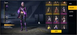 Conta do free fire