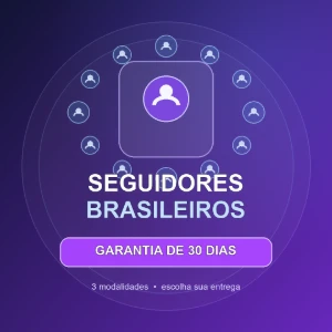 Seguidores Brasileiros Instagram | Rápida, Gradual, R30