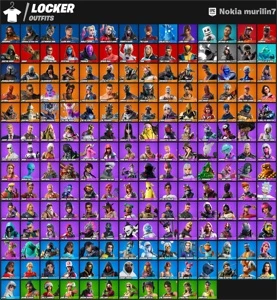 VENDO S4 196 SKINS - Fortnite