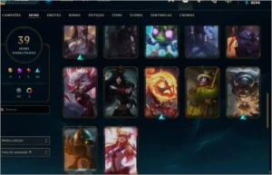 CONTA PLATINA 4 - League of Legends LOL