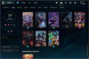CONTA PLATINA 4 - League of Legends LOL