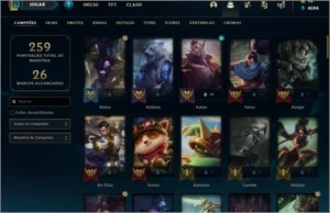 CONTA PLATINA 4 - League of Legends LOL