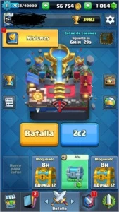Conta nv 11 upada e com muitas gemas - Clash Royale