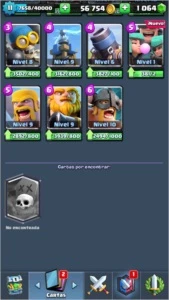 Conta nv 11 upada e com muitas gemas - Clash Royale