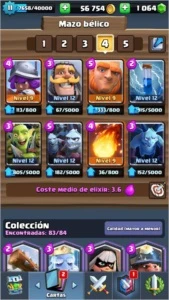 Conta nv 11 upada e com muitas gemas - Clash Royale