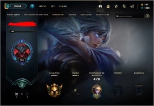 Conta de League Of Legends LOL