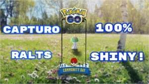 CAPTURO RALTS 100% SHINY NO DIA DA COMUNIDADE!!! - Pokémon