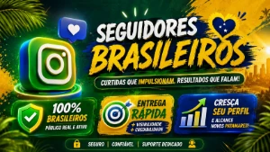 Compre 1000 Seguidores Instagram Brasileiros Reais - Redes Sociais