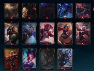 Conta lol + conta valorant muitas skins em ambos lvl 1190 - League of Legends