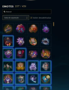 Conta lol + conta valorant muitas skins em ambos lvl 1190 - League of Legends