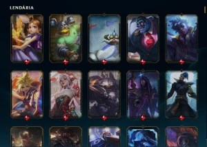 Conta lol + conta valorant muitas skins em ambos lvl 1190 - League of Legends