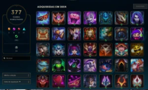 Conta lol + conta valorant muitas skins em ambos lvl 1190 - League of Legends