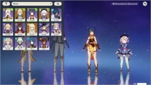 Conta Genshin Impact [Jean com Falção,Qiqi]
