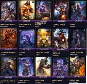 Conta Smite 22.800+ GEMAS E Muita SKIN