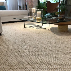 tapete  para sala algodão e juta  2,00 x 2,50 - Artesanato e Personalizados