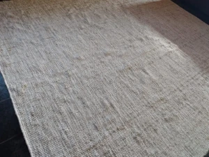 tapete  para sala algodão e juta  2,00 x 2,50 - Artesanato e Personalizados
