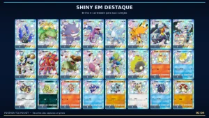 Conta Pokémon TCG Pocket | 3.578 cartas + 5.084 ampulhetas
